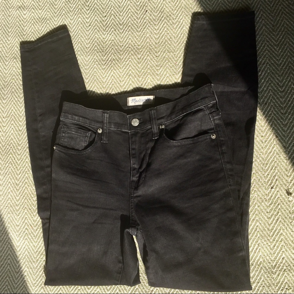 “Madewell” Black, High Riser Skinny Jeans! - Picture 2 of 8